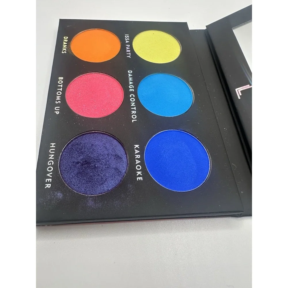 NEW LAURA LEE LOS ANGELES PARTY ANIMAL EYESHADOW PALETTE! BRIGHT,BOLD & FLIRTY!